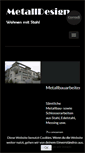 Mobile Screenshot of metall-design.ch